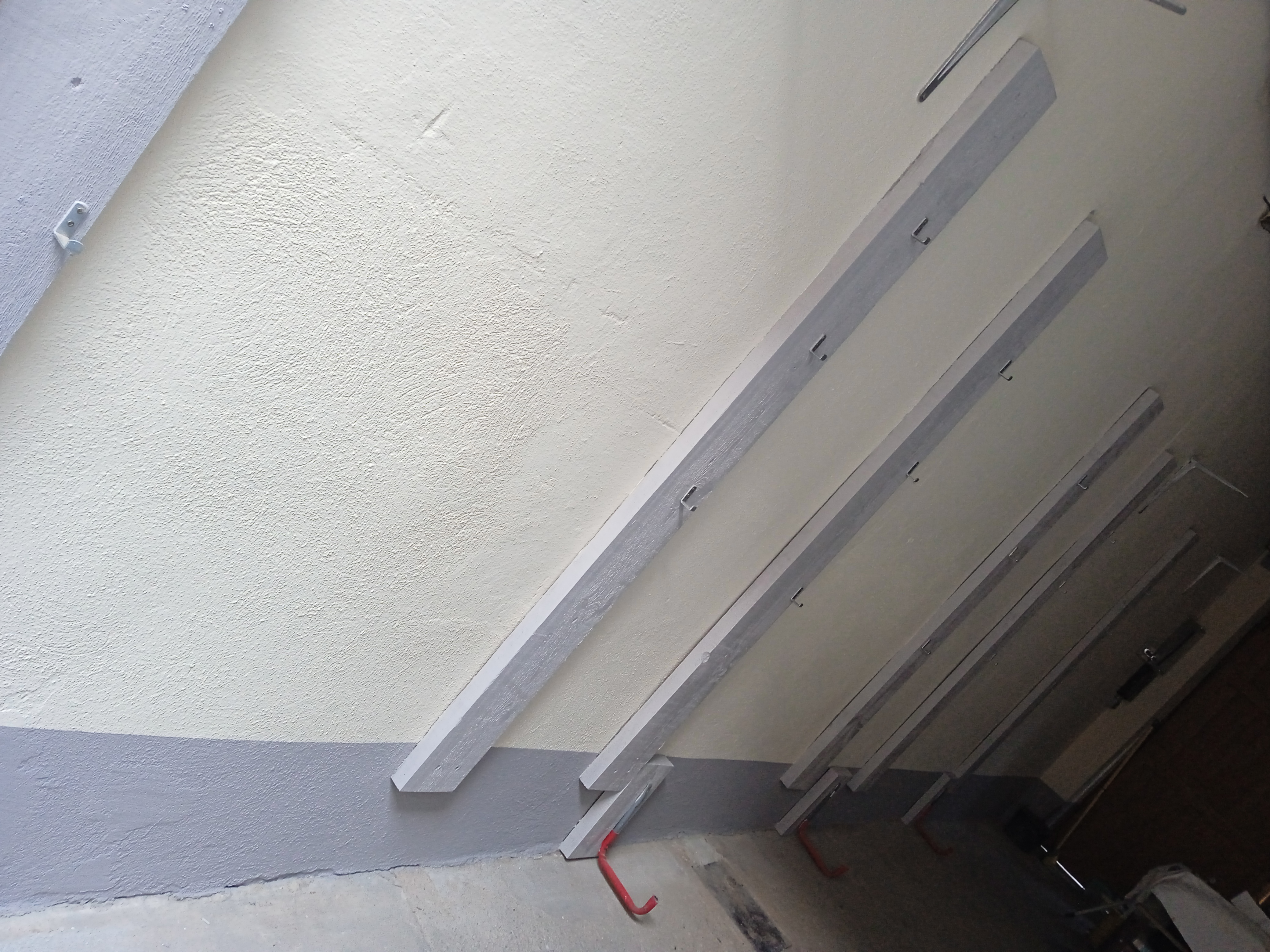 Wohnzimmer nach den Malerarbeiten